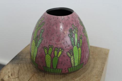 keramik-Vase-Kaktus-Raku-ceramics-muensterland-muenster-osnabrueck-martina-elsenheimer-mel-IMG 4460
